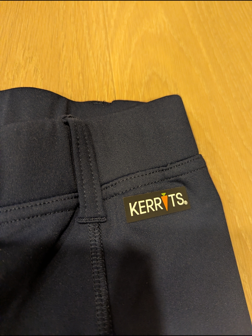 Kerrits Navy Kids Riding Pants - Picture 7 of 8